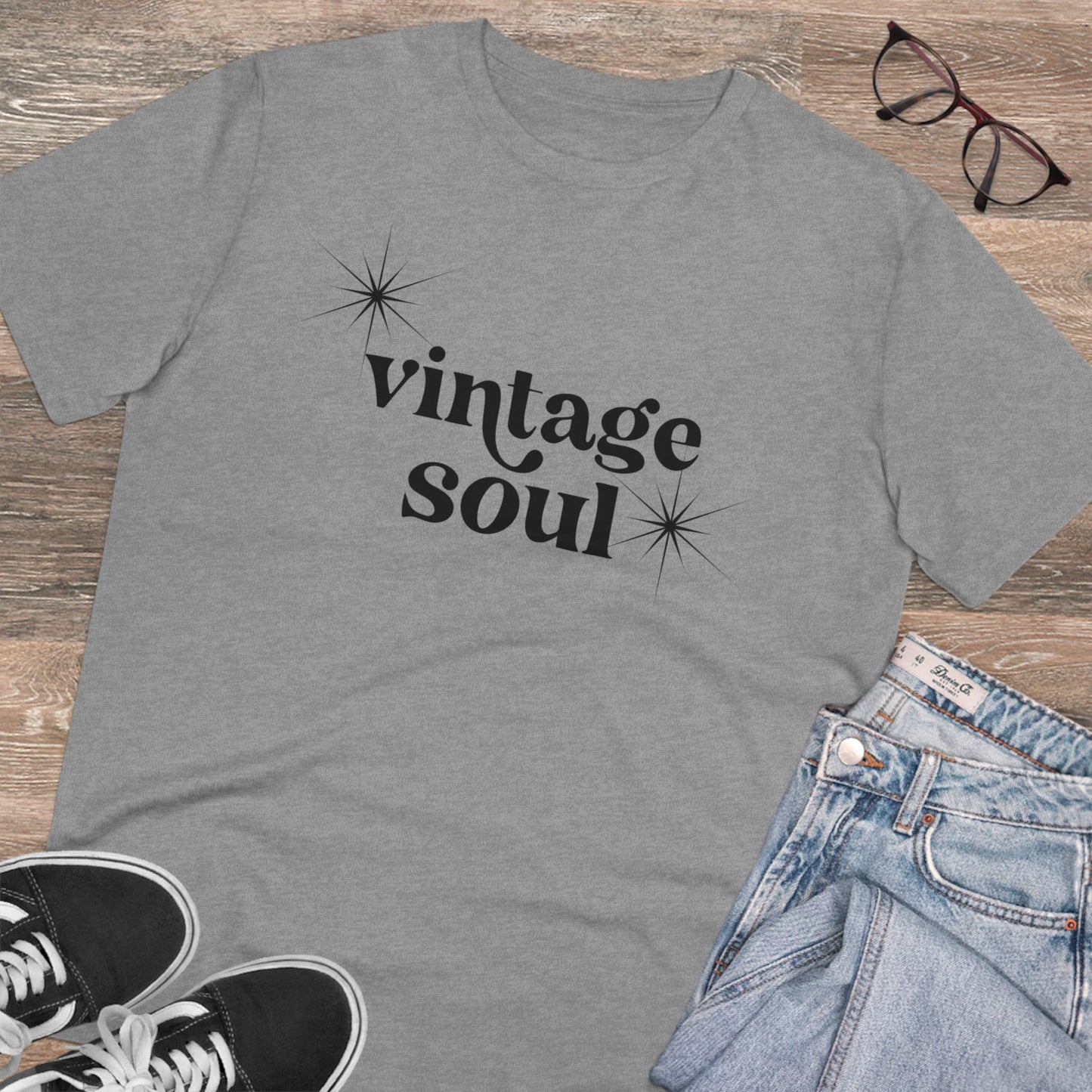 Vintage Soul Organic Unisex T-Shirt - Stylish & Eco-Friendly Fashion