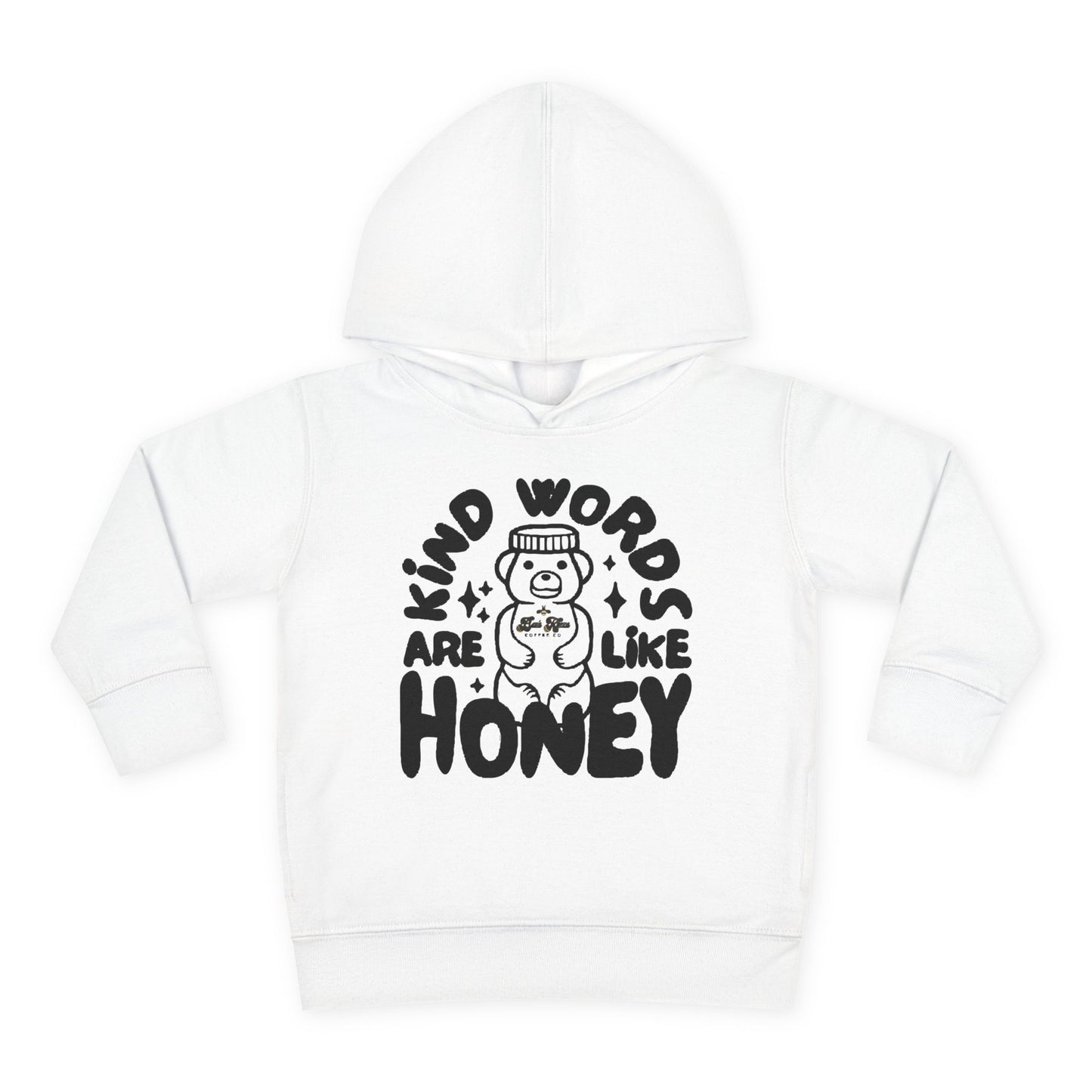 Kind Words/Bee's Knees Toddler Pullover Fleece Hoodie