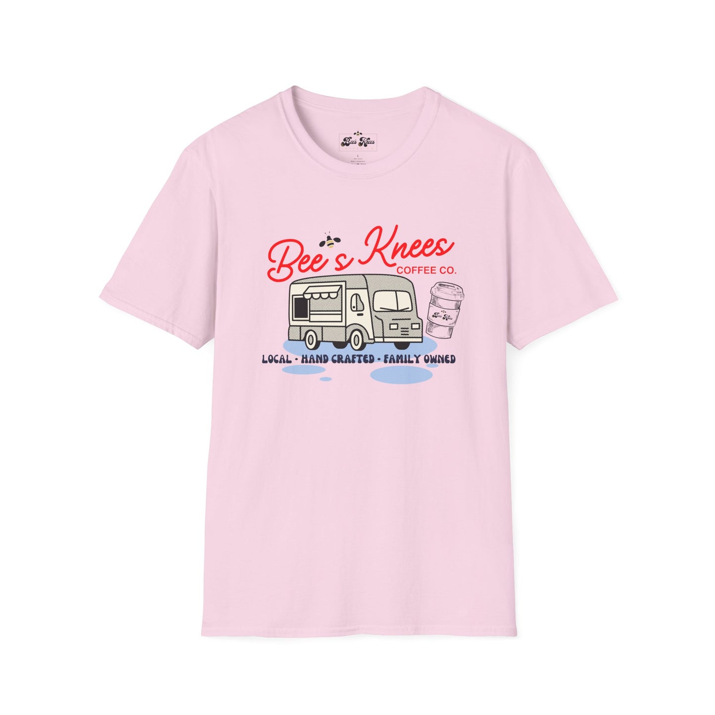 Bee's Knees Coffee Co. Truck Softstyle Unisex T-Shirt - Local & Hand Crafted