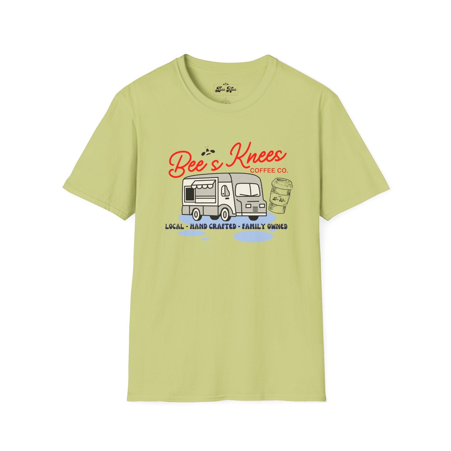 Bee's Knees Coffee Co. Truck Softstyle Unisex T-Shirt - Local & Hand Crafted