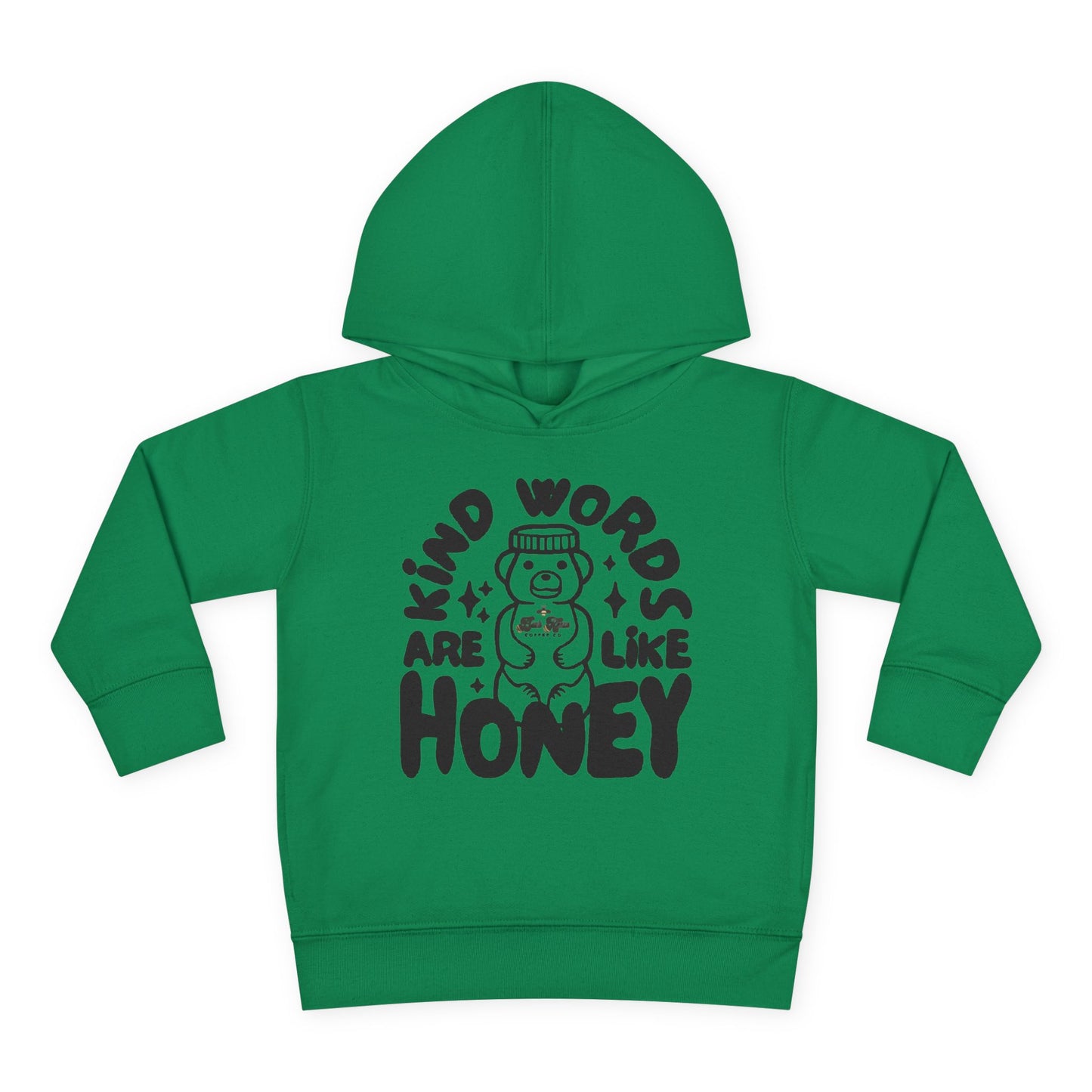 Kind Words/Bee's Knees Toddler Pullover Fleece Hoodie