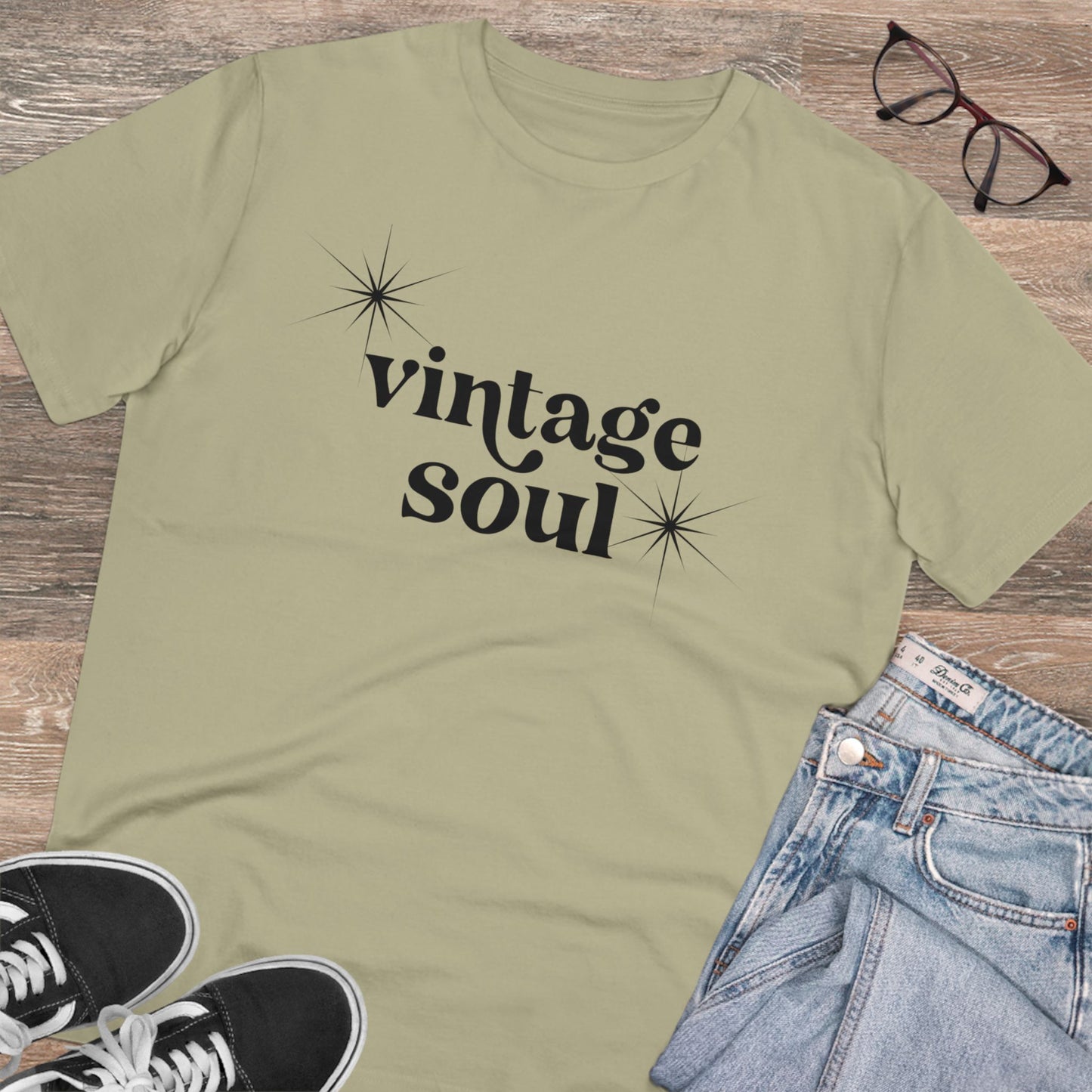 Vintage Soul Organic Unisex T-Shirt - Stylish & Eco-Friendly Fashion