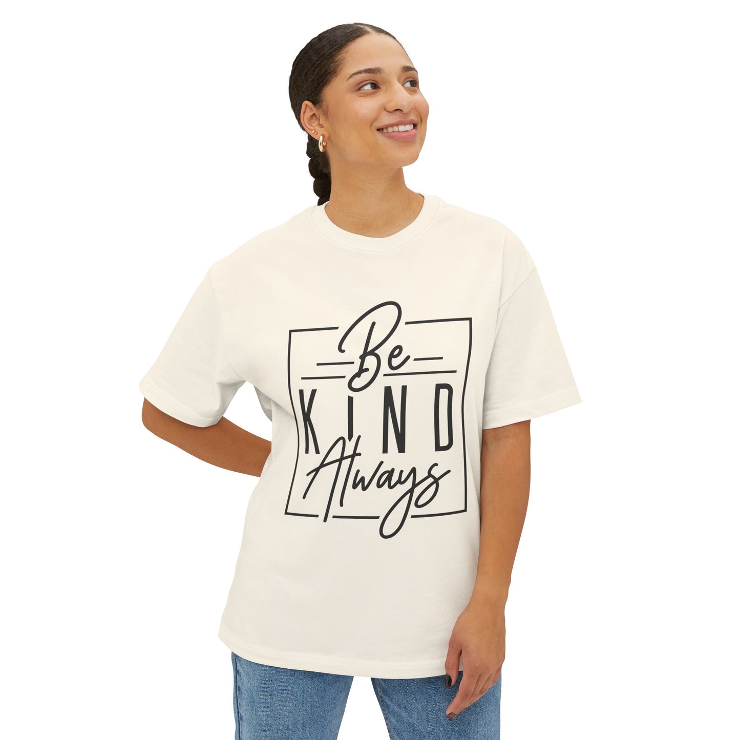 Be Kind Unisex Oversized Boxy Tee