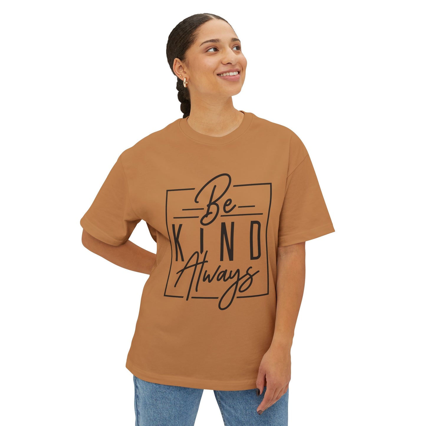 Be Kind Unisex Oversized Boxy Tee