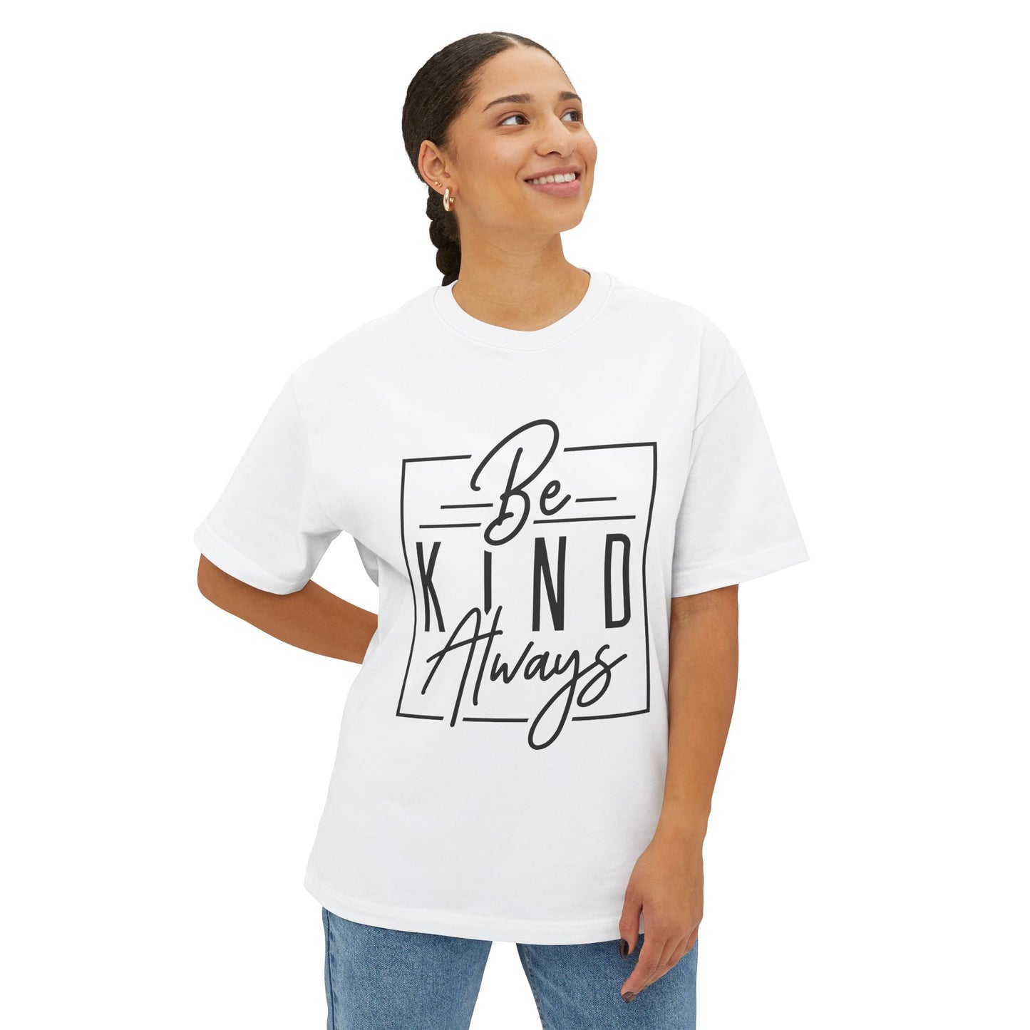 Be Kind Unisex Oversized Boxy Tee
