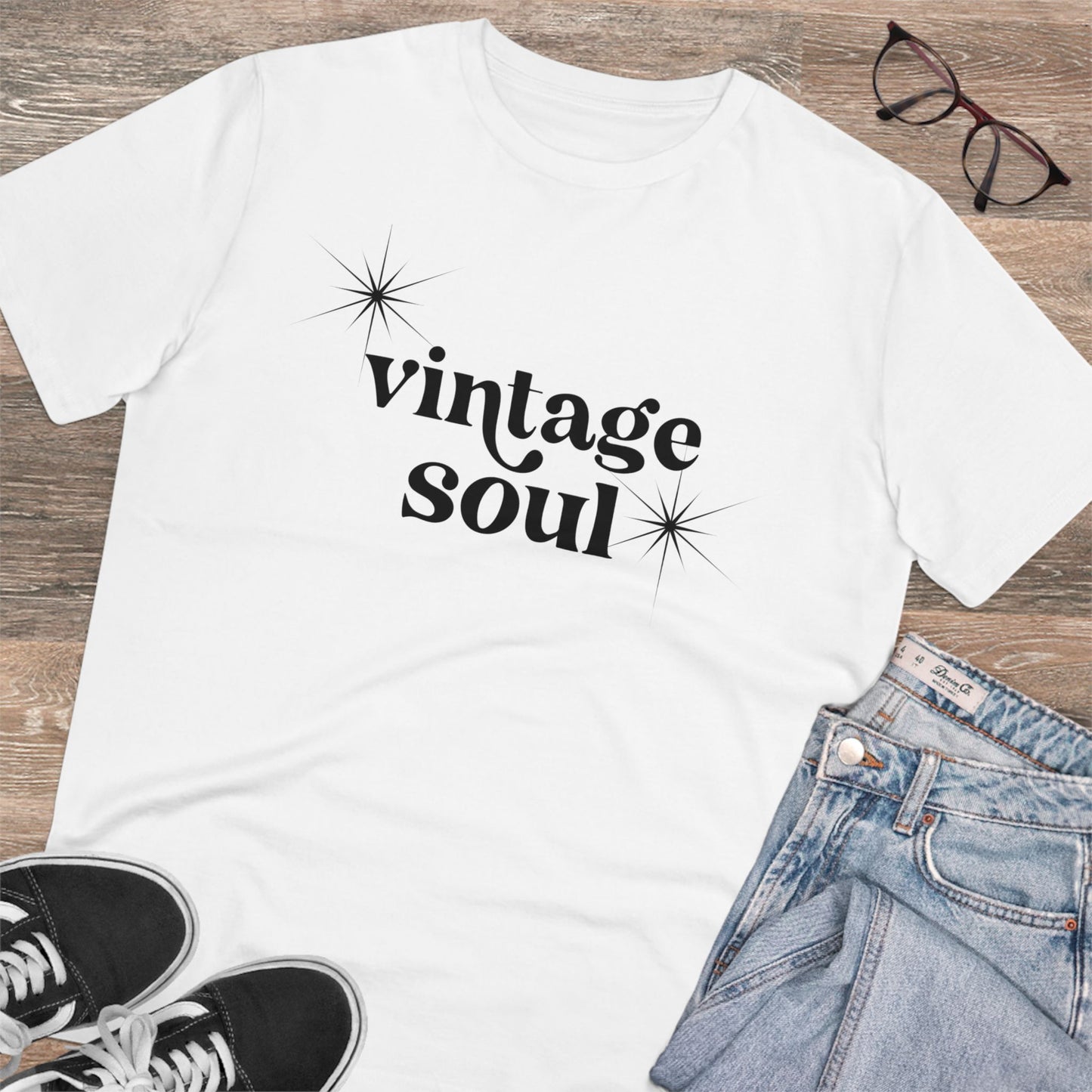 Vintage Soul Organic Unisex T-Shirt - Stylish & Eco-Friendly Fashion