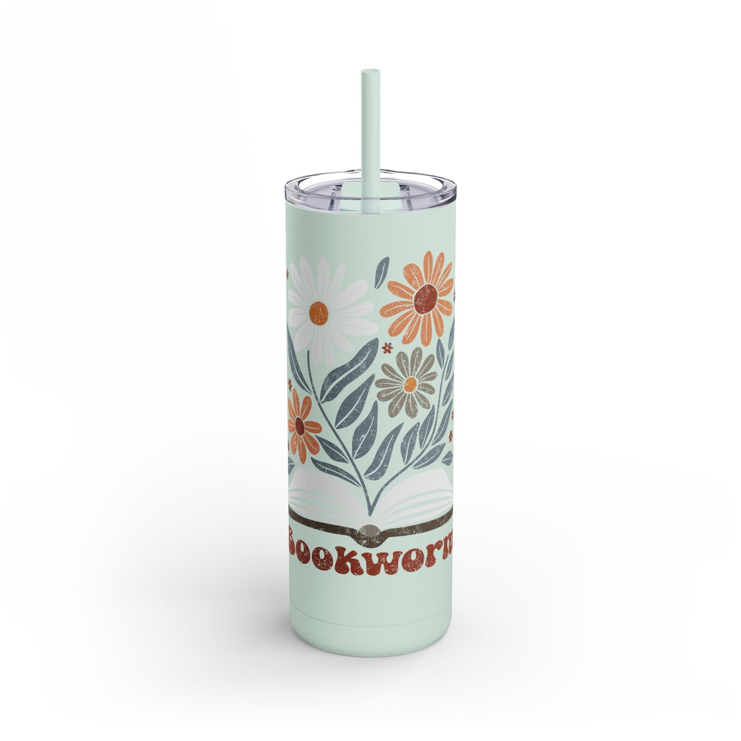 Bookworm Maars Maker Skinny Matte Tumbler, 20oz