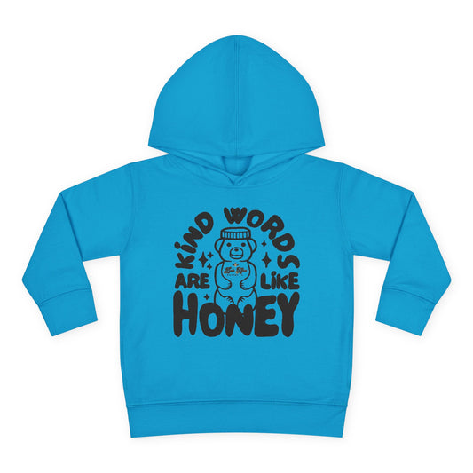 Kind Words/Bee's Knees Toddler Pullover Fleece Hoodie