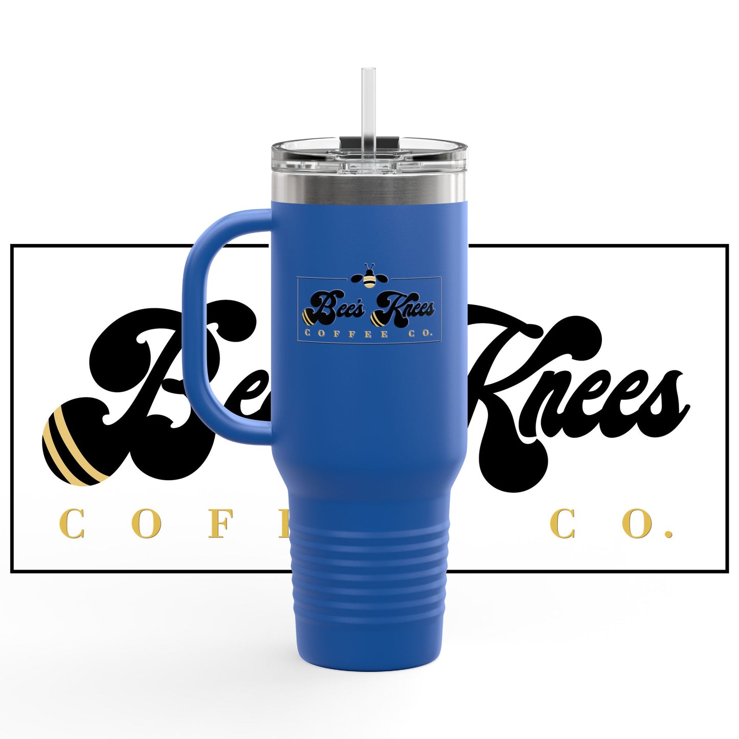 Bee's Knees Insulated Travel Mug, 40oz