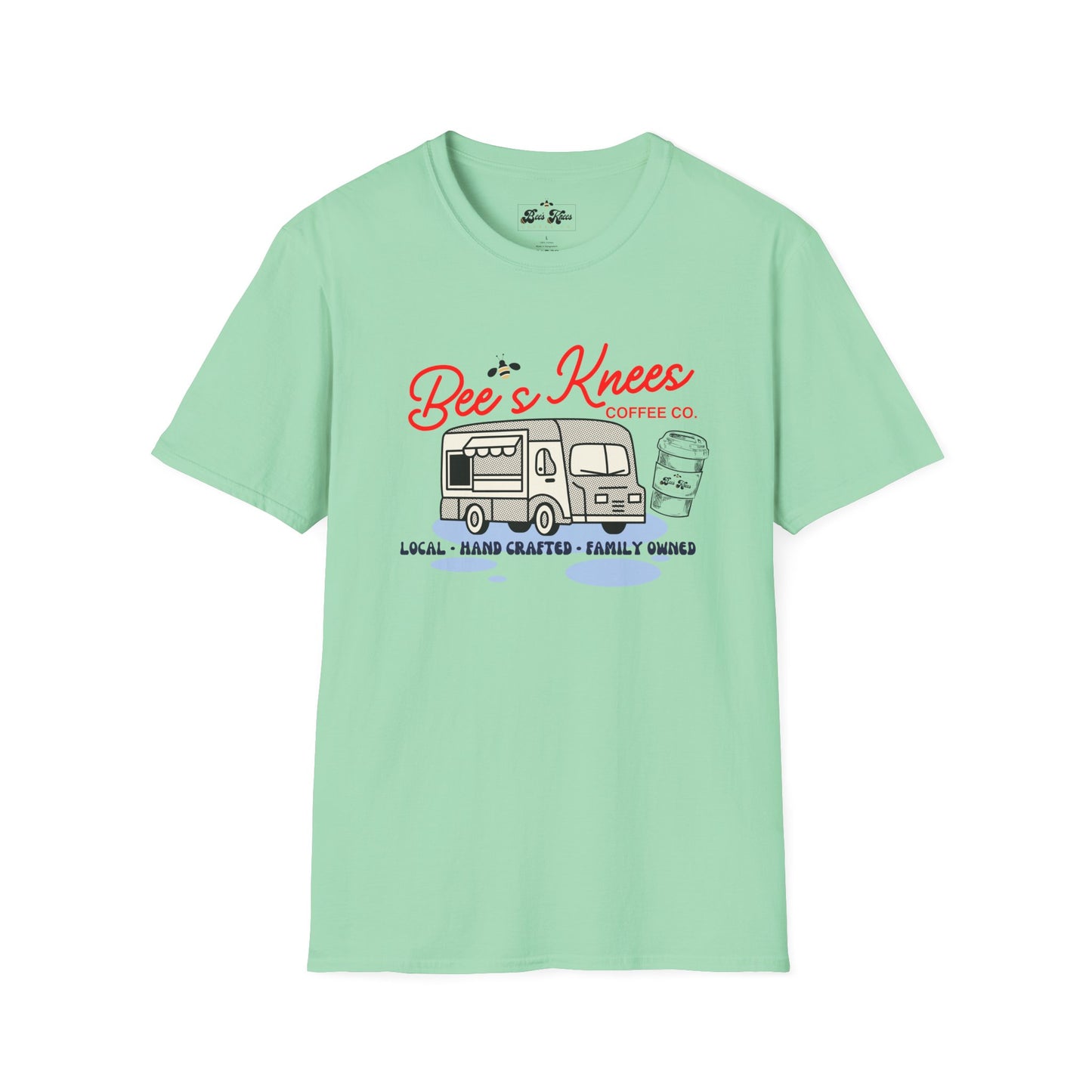 Bee's Knees Coffee Co. Truck Softstyle Unisex T-Shirt - Local & Hand Crafted
