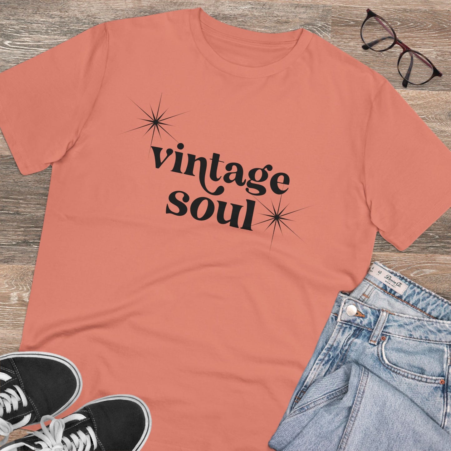 Vintage Soul Organic Unisex T-Shirt - Stylish & Eco-Friendly Fashion
