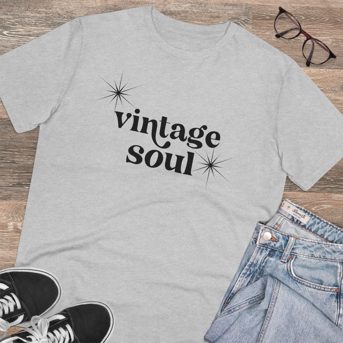 Vintage Soul Organic Unisex T-Shirt - Stylish & Eco-Friendly Fashion