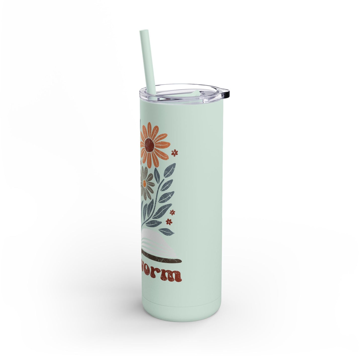 Bookworm Maars Maker Skinny Matte Tumbler, 20oz