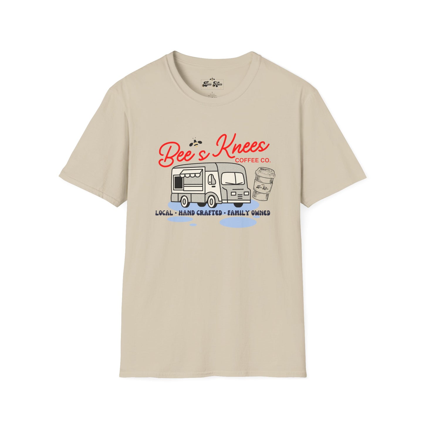 Bee's Knees Coffee Co. Truck Softstyle Unisex T-Shirt - Local & Hand Crafted