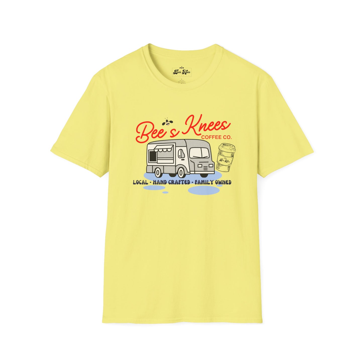 Bee's Knees Coffee Co. Truck Softstyle Unisex T-Shirt - Local & Hand Crafted