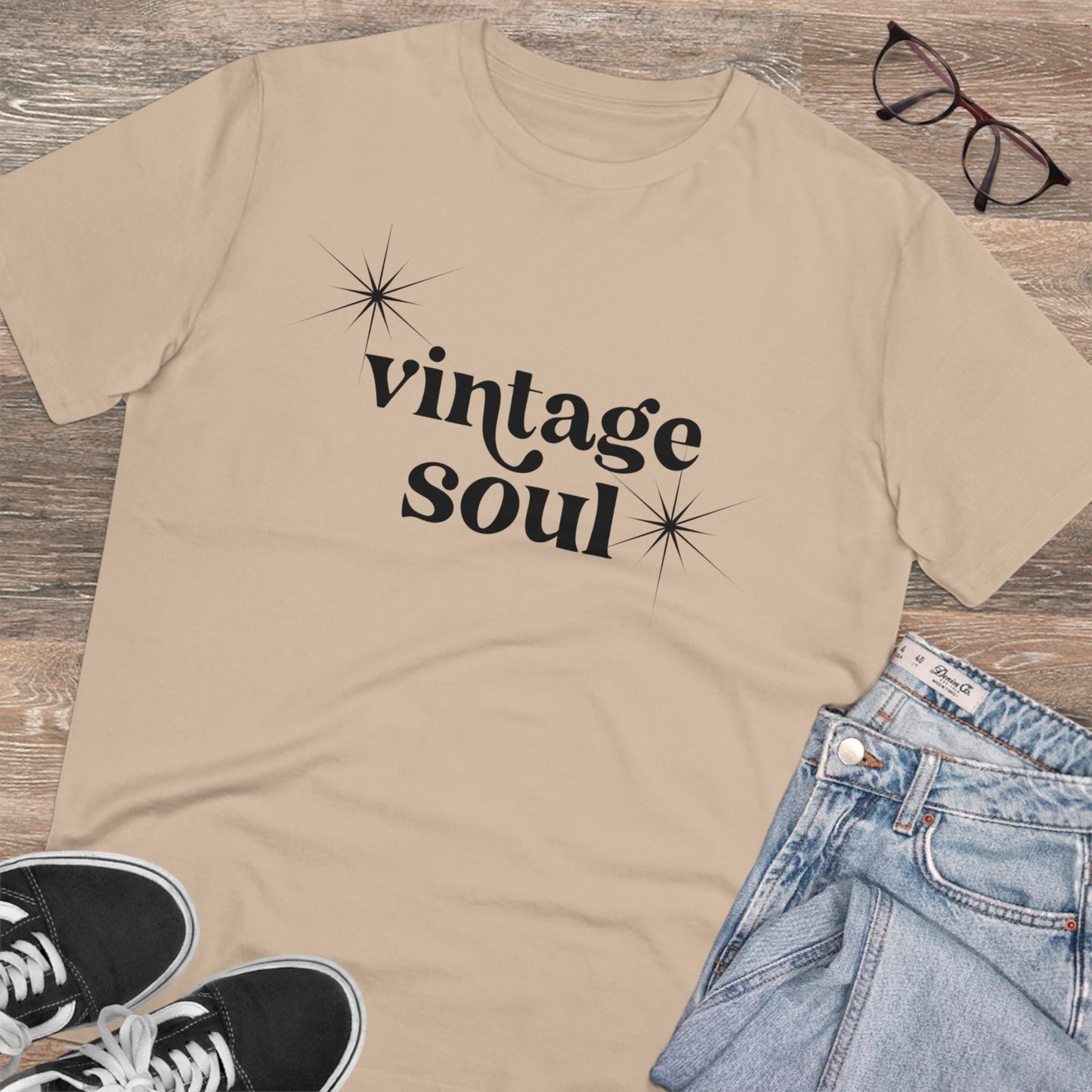 Vintage Soul Organic Unisex T-Shirt - Stylish & Eco-Friendly Fashion