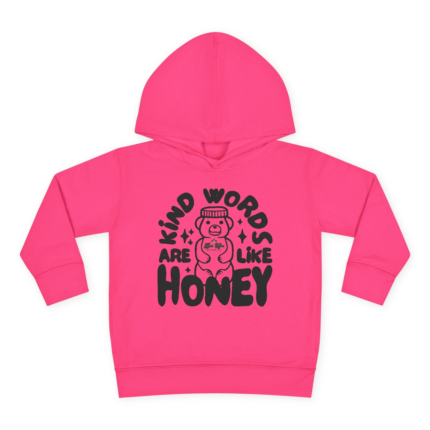 Kind Words/Bee's Knees Toddler Pullover Fleece Hoodie