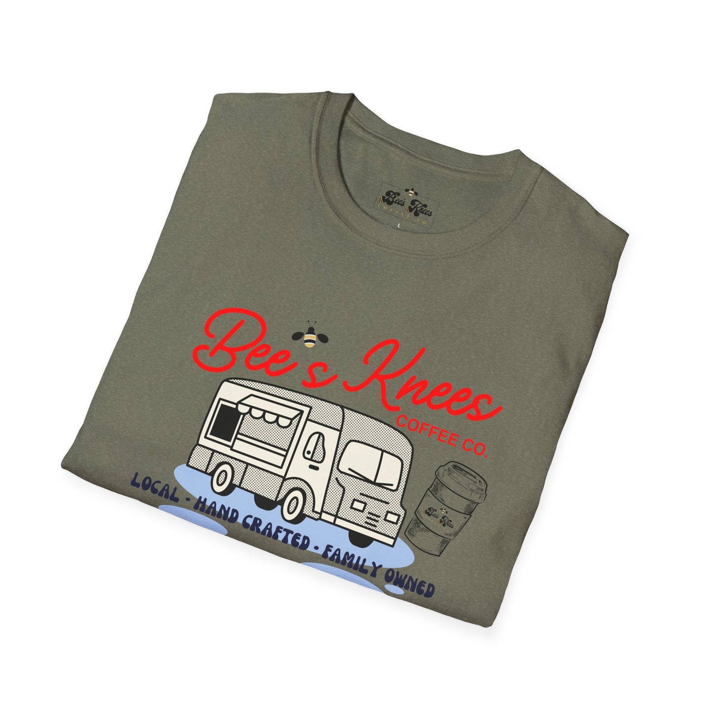 Bee's Knees Coffee Co. Truck Softstyle Unisex T-Shirt - Local & Hand Crafted