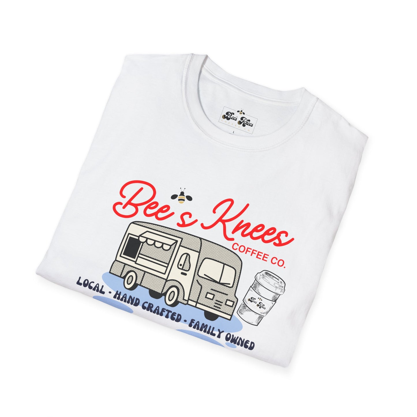 Bee's Knees Coffee Co. Truck Softstyle Unisex T-Shirt - Local & Hand Crafted
