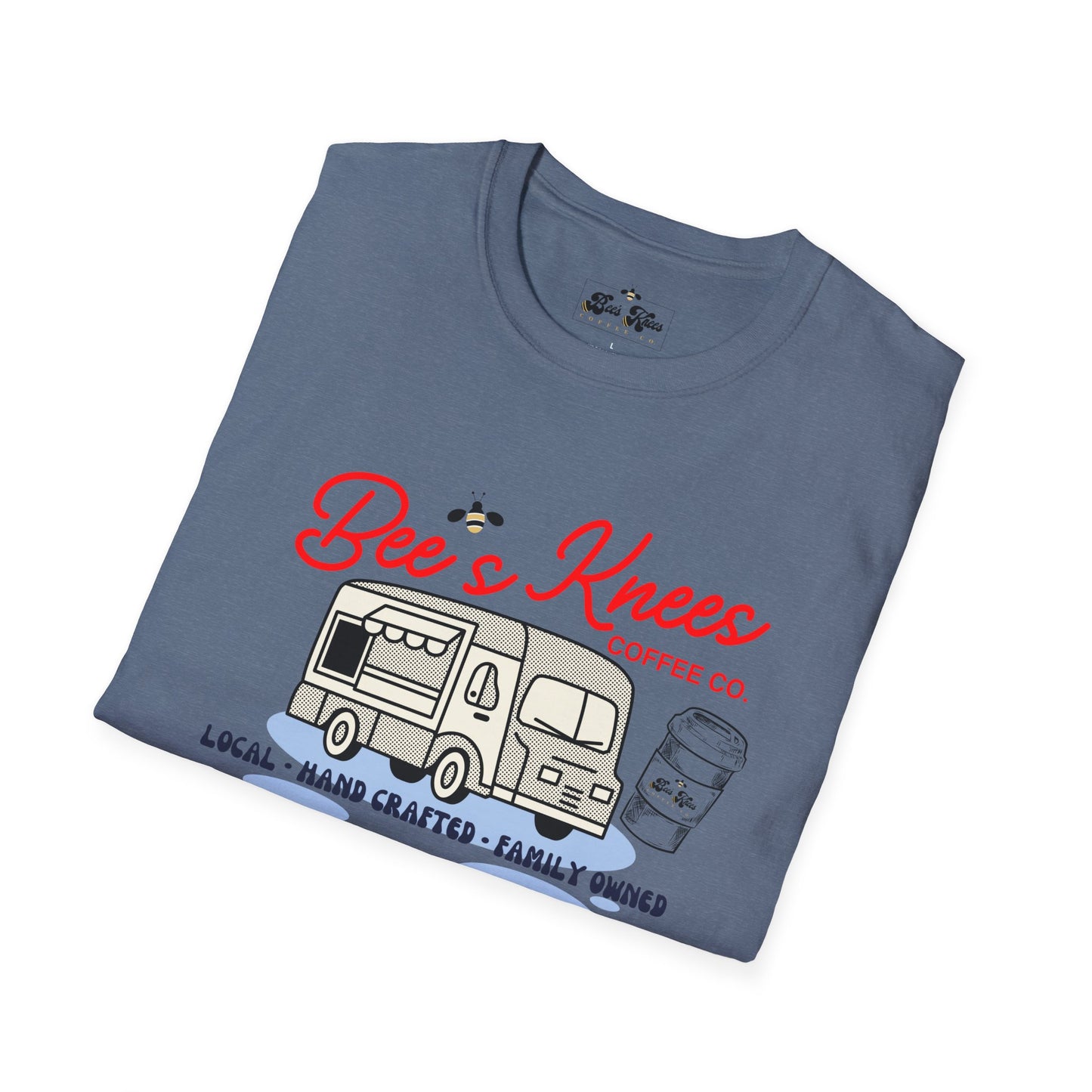 Bee's Knees Coffee Co. Truck Softstyle Unisex T-Shirt - Local & Hand Crafted