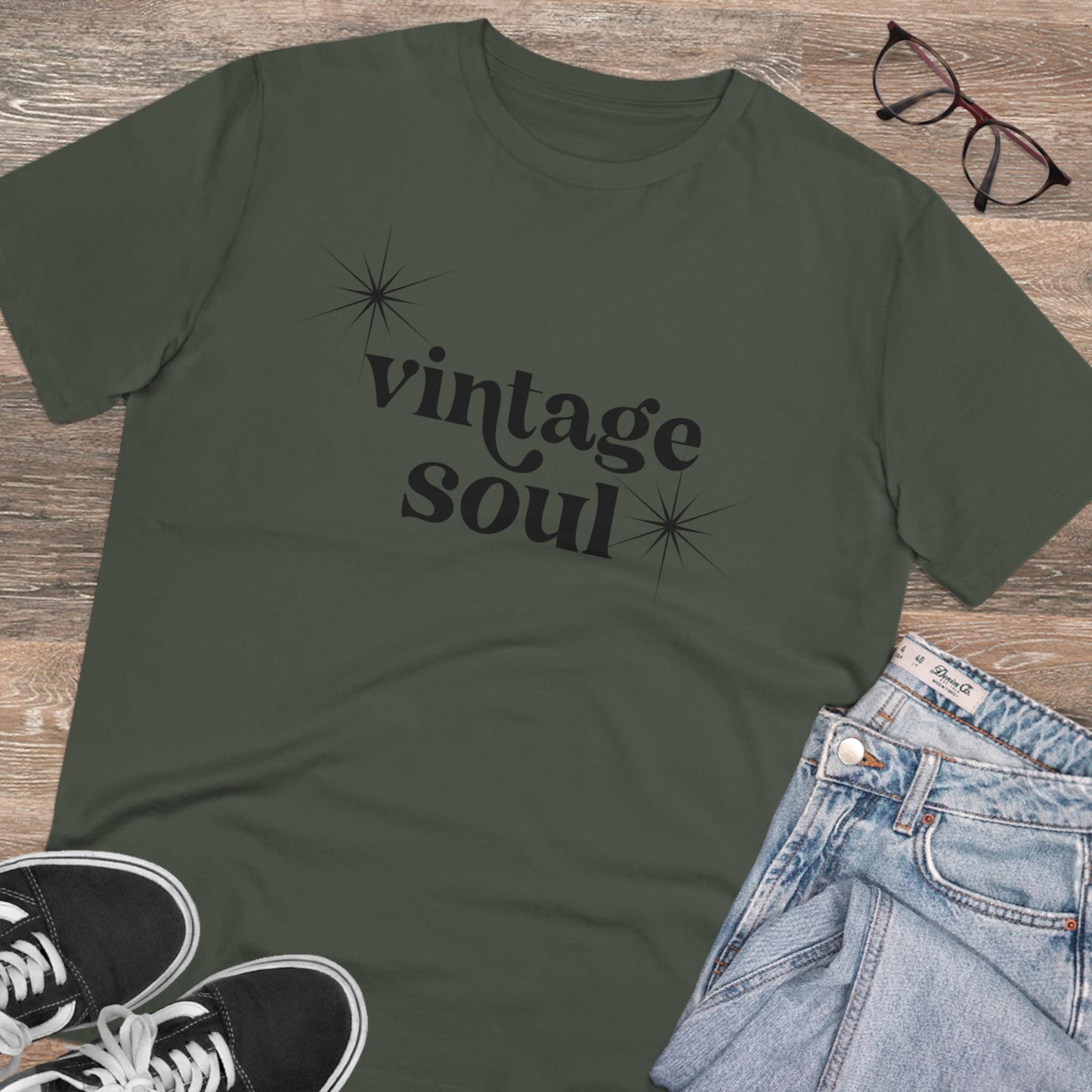 Vintage Soul Organic Unisex T-Shirt - Stylish & Eco-Friendly Fashion