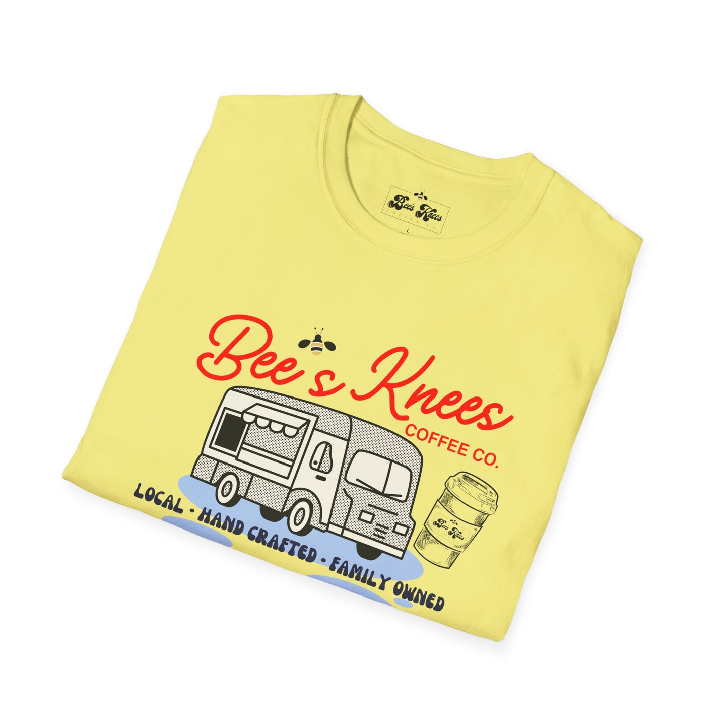 Bee's Knees Coffee Co. Truck Softstyle Unisex T-Shirt - Local & Hand Crafted