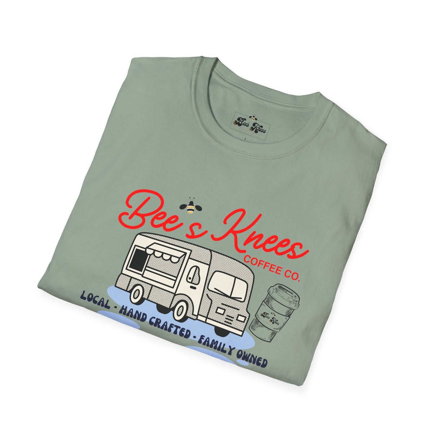 Bee's Knees Coffee Co. Truck Softstyle Unisex T-Shirt - Local & Hand Crafted