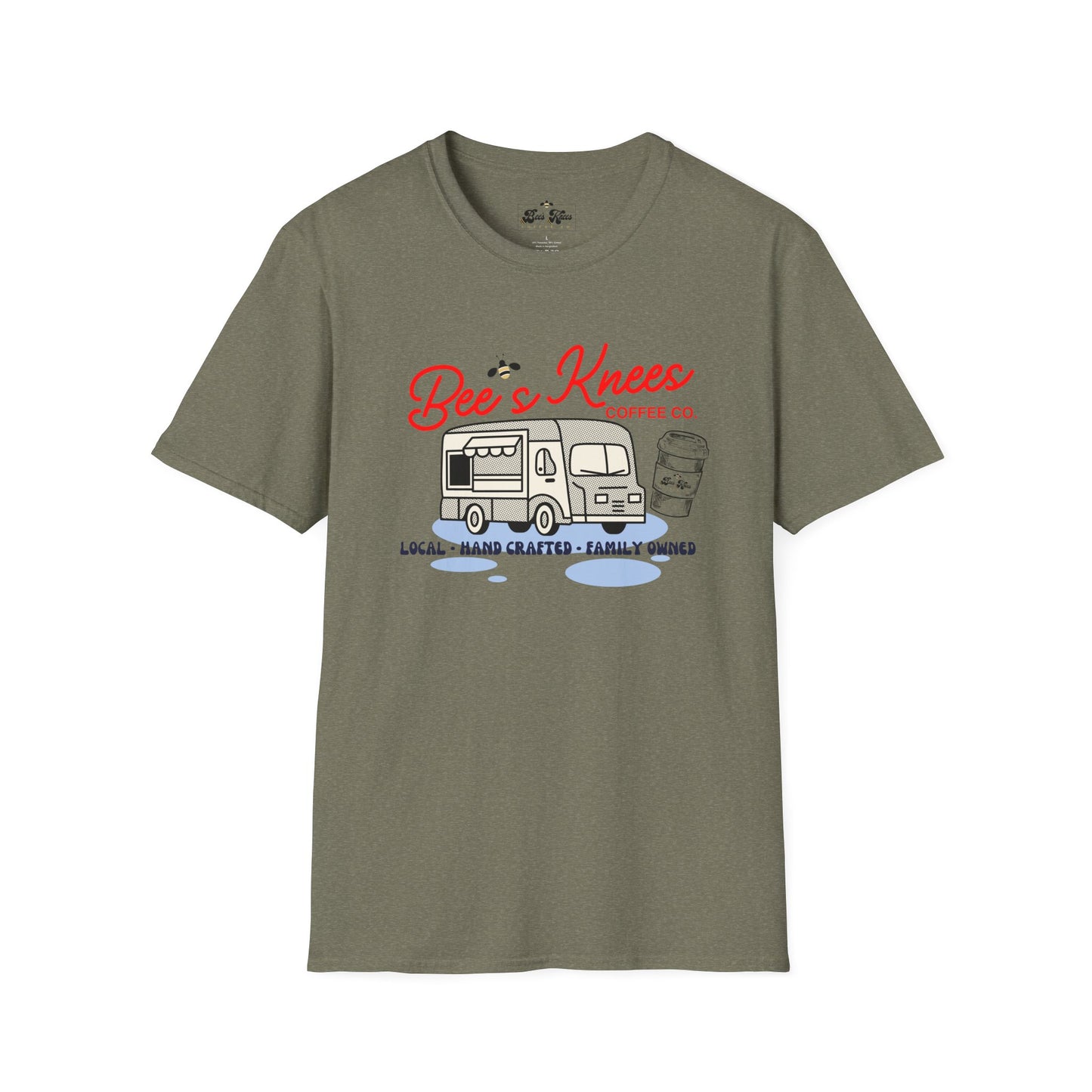 Bee's Knees Coffee Co. Truck Softstyle Unisex T-Shirt - Local & Hand Crafted