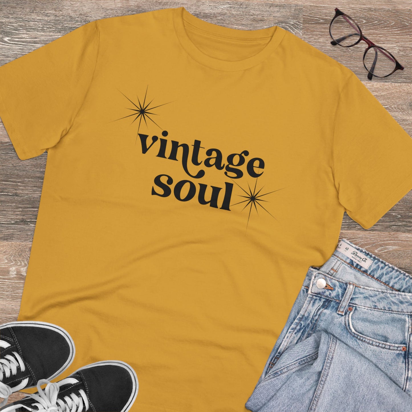 Vintage Soul Organic Unisex T-Shirt - Stylish & Eco-Friendly Fashion
