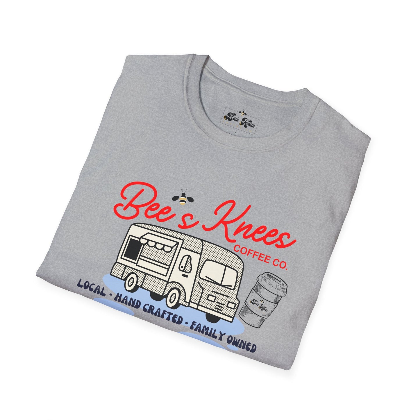 Bee's Knees Coffee Co. Truck Softstyle Unisex T-Shirt - Local & Hand Crafted