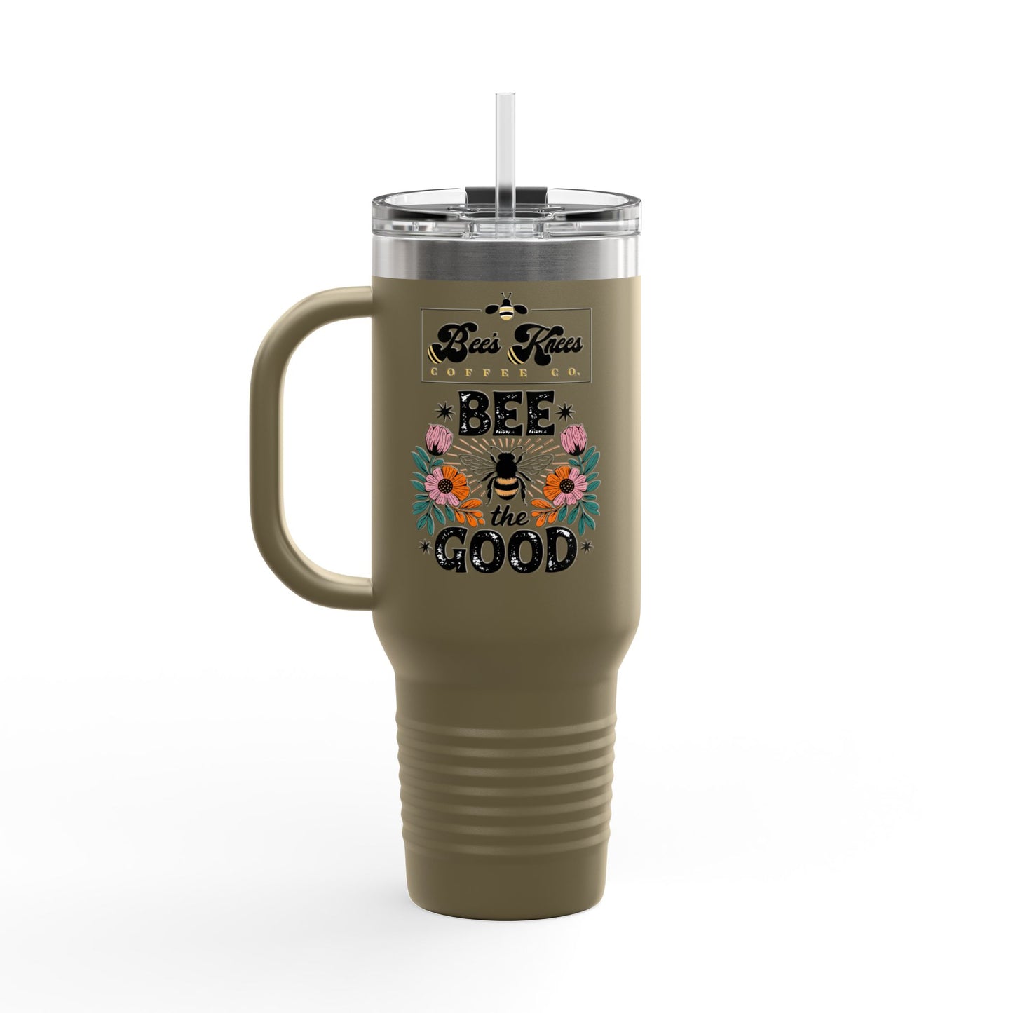 Bee the Good Insulated Travel Mug - 40oz | Perfect for On-the-Go Hydration & Gifting