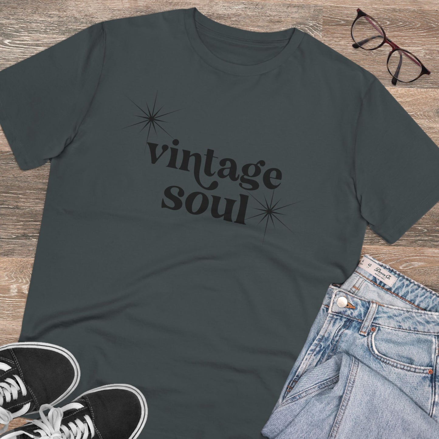 Vintage Soul Organic Unisex T-Shirt - Stylish & Eco-Friendly Fashion