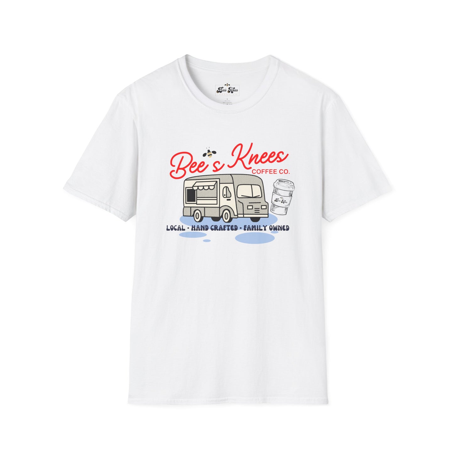Bee's Knees Coffee Co. Truck Softstyle Unisex T-Shirt - Local & Hand Crafted