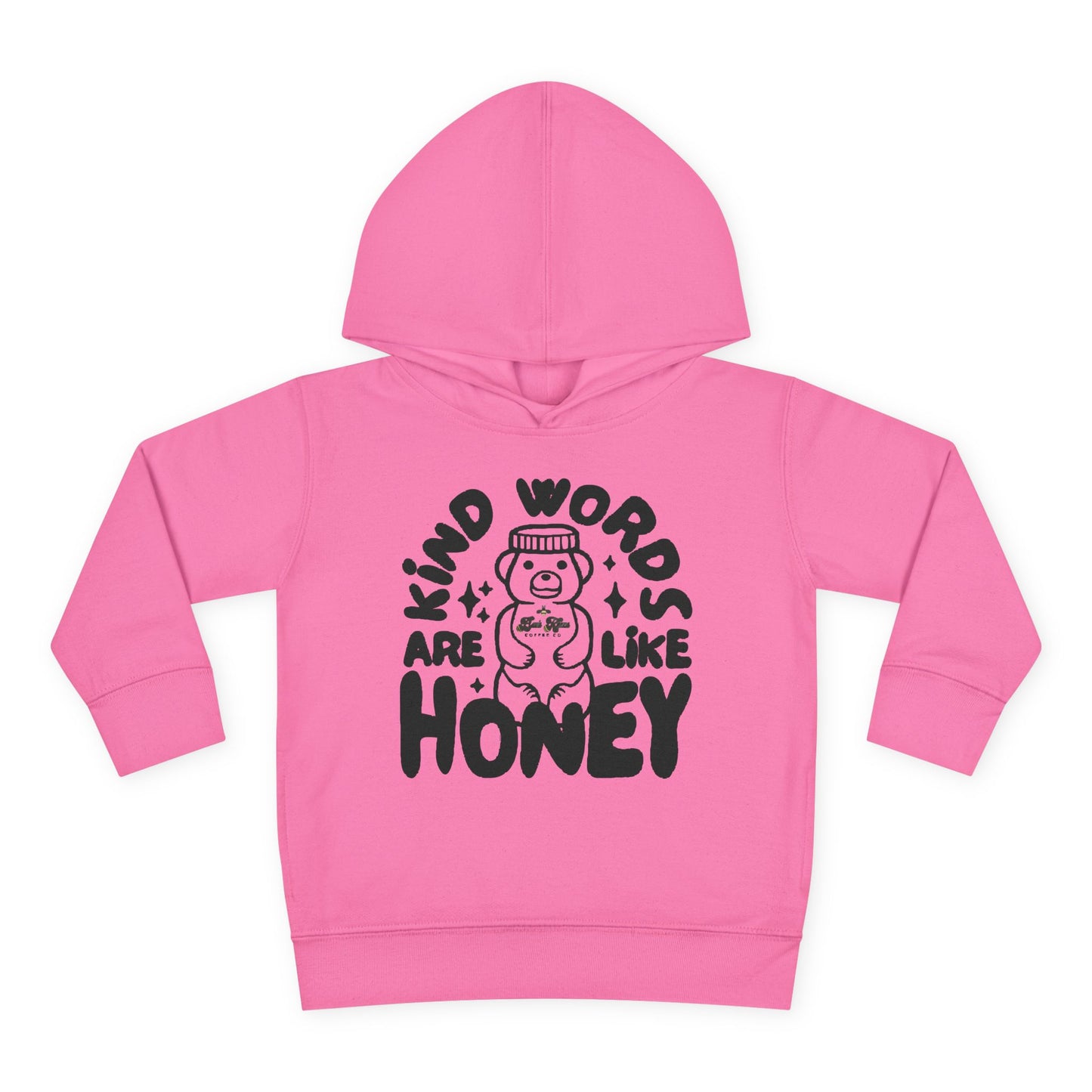 Kind Words/Bee's Knees Toddler Pullover Fleece Hoodie