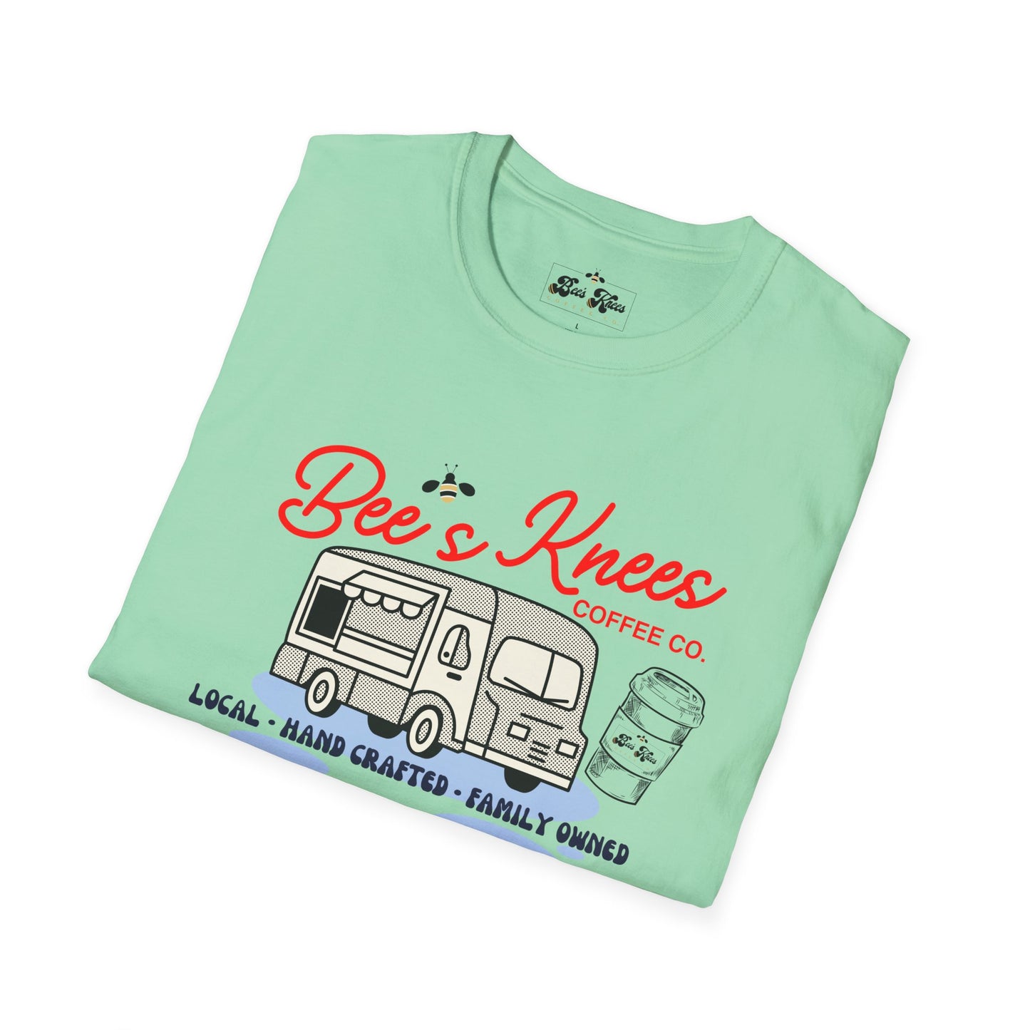 Bee's Knees Coffee Co. Truck Softstyle Unisex T-Shirt - Local & Hand Crafted